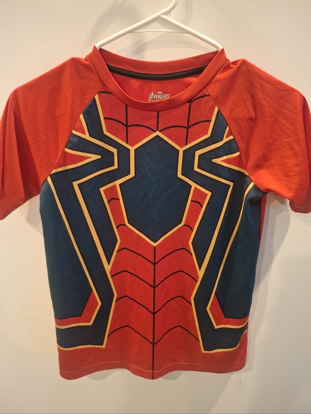 Marvel Red and Blue Spider-Man Graphic Kids Tee